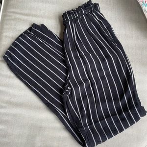 American Eagle XS Elastic Drawstring Waist Trouser pants